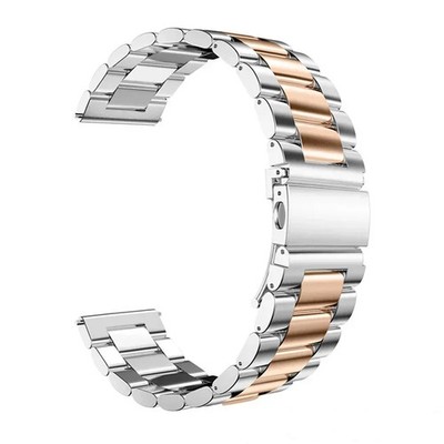  22mm Stainless Steel Watch Band Classic Link Strap For Movado Bold 3600261