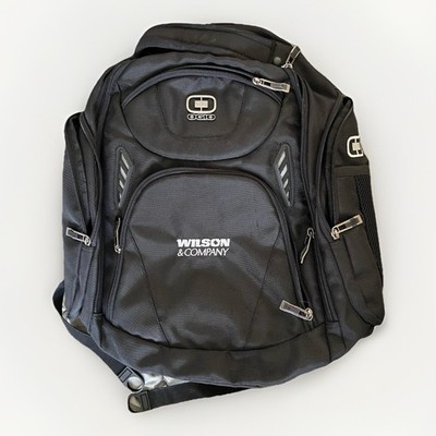 OGIO Laptop Backpack Mercur Black Durable Travel & Work Bag AFS Air Flow w/ Logo