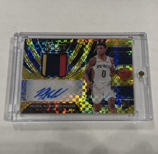 Nickeil Alexander Walker 2019-20 Select RC Rookie Patch Auto RPA True Gold /10