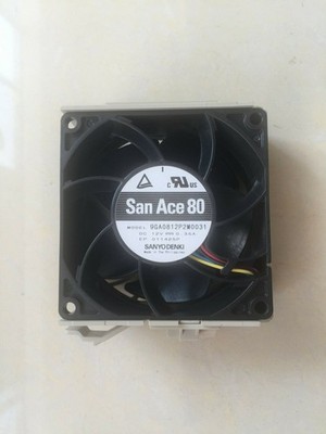     80 Server Cooling Fan DC 12V 0.35A EP 011425P MODEL:9GA0812P2M0031 #iv