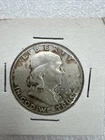 1963 Franklin Half Dollar 50C 90% Silver Circulated US Coin Liberty Bell