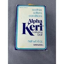 Alpha Keri Moisturizing Bar Soap 4 oz Vintage Westwood Pharmaceuticals