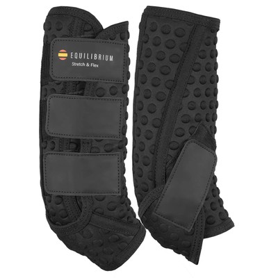 Equilibrium Stretch und Flex Trainingsbandagen - Schwarz