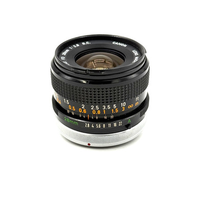CANON FD 28mm / 1:2.8 S.C. - 2.8/28mm SC, mit 1 Jahr Gewährleistung