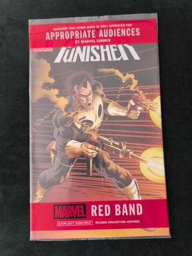 PUNISHER RED BAND #1 MIKE ZECK  INCENTIVE VARIANT SEALED