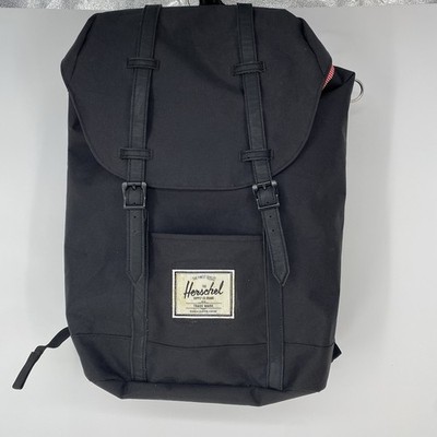 Herschel Retreat Black Backpack 17L