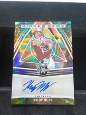 2022 Panini Elite Extra Edition #HG-KH Kody Huff Hidden Gems Signatures Black