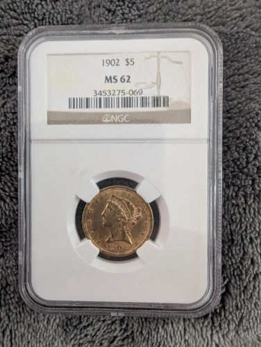 1902 Liberty Head Gold — photo from the most recent tracked eBay sale