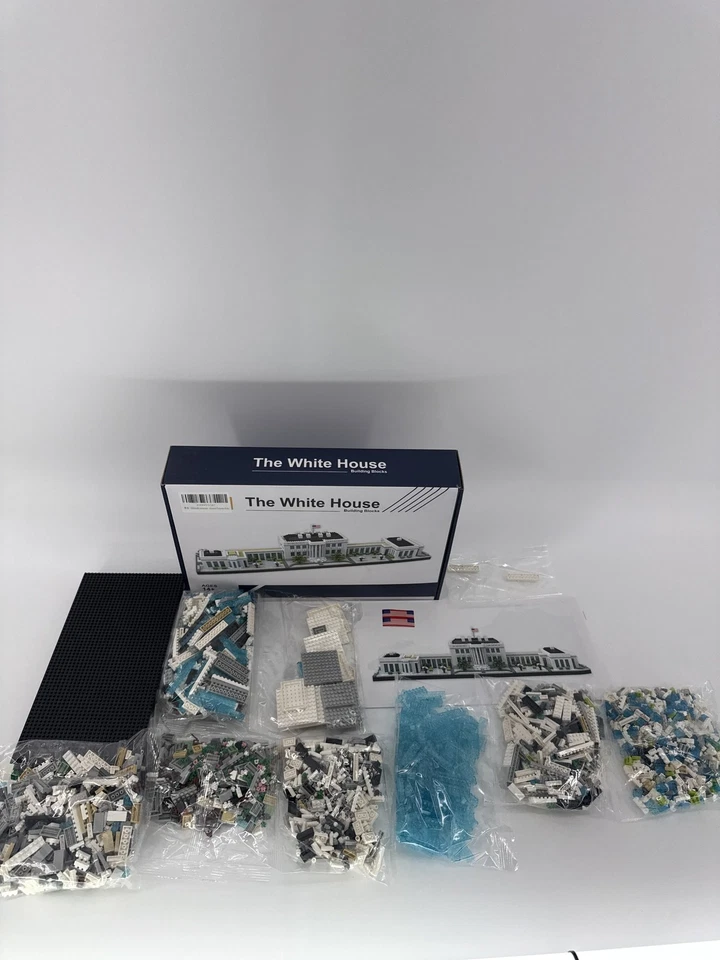 The White House Architecture Building Blocks Kit 3520+ Pcs Model 8008 Ages 14+ - Image 4 of 4