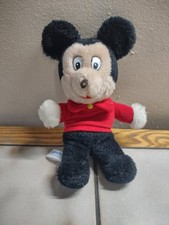 Vintage Knickerbocker Plush/Beanie Disney Mickey Mouse
