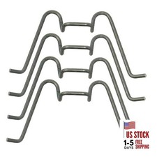 U-6598 Spring Clip for S6 and H1 Light, Pack of 4 , Silver