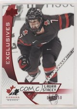 2019 Upper Deck Team Canada Juniors Exclusives 54/250 Laura Stacey #41 4ta