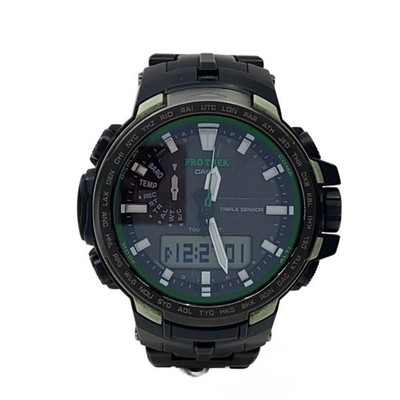 CASIO PROTREK Case Size 6.5 ×5.5cm Used Watch #157314