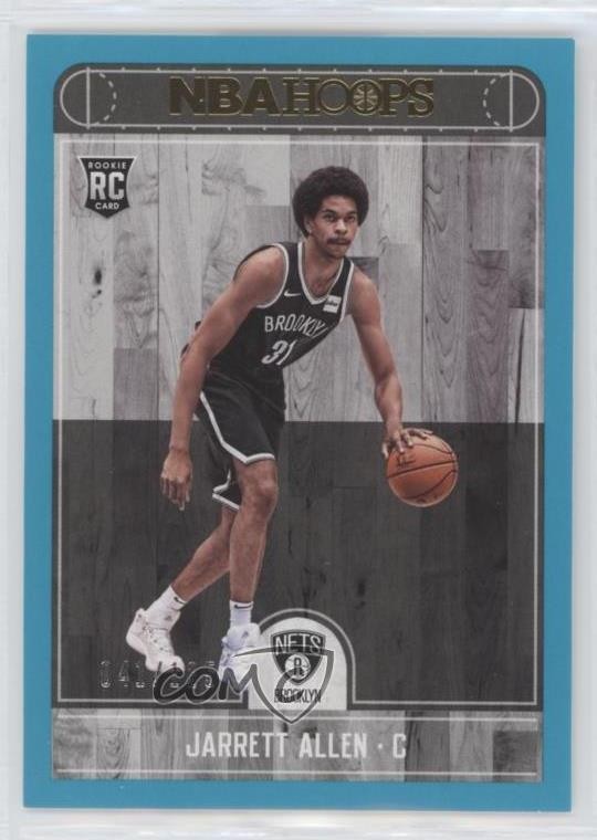 2017-18 Panini NBA Hoops Teal 41/125 Jarrett Allen #272 0k5v