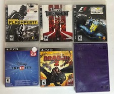 PS3 Game Lot-How To Train Your Dragon 2, IL-2 Sturmovik, F1 Disney Infinity+More