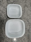 Corning Ware Simply Lite Set Of 2 White Casseroles 1.5 Qt & 2.5 Qt No Lids — photo 7