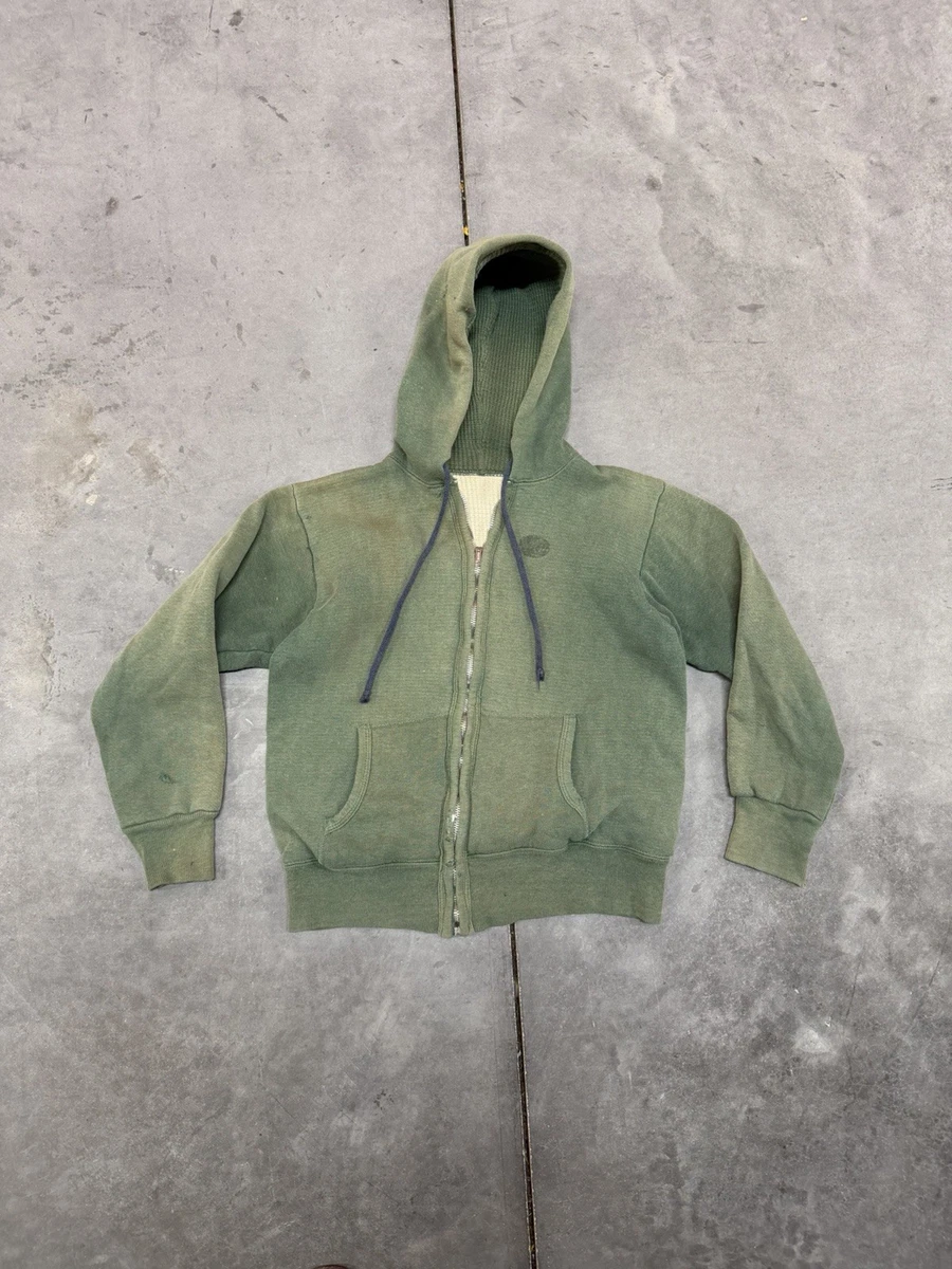 50s 60s 【BIG SIZE】 vintage sweat hoodie Vintage Red Plain Used Hoodie from Other Brand, 50s-60s Double