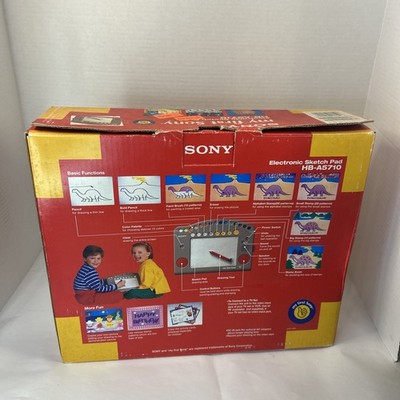 My First Sony Electronic Sketch Pad Hb-a5700 1990's Vintage for