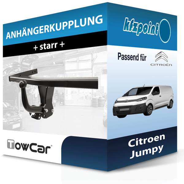 für Citroen Jumpy 01.2007-03.2016 Towcar AnhäNgerkupplung Starr Neu-image