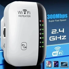 WiFi Range Extender Internet Booster Wireless Signal Repeater Wireless Amplifier