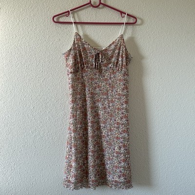 Ultra Flirt Dixie Floral Cutesy Western Cottage Summer Spring Sundress Women s M