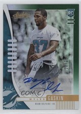 2019 Absolute Rookie Green Spectrum Signatures 10/25 Myles Gaskin #169 Auto lz7