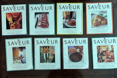 SAVEUR Magazine - 1997  complete year, eight issues numbers 16 through 23