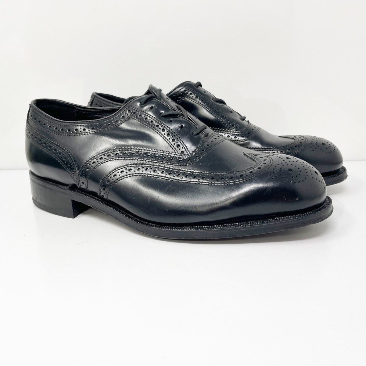 Florsheim Mens Lexington Wingtip Oxford Black 11.5 D US for 