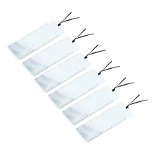 6Pcs Magnifier Lens Sheet Fashion and Practical Convenient Carry Clear
