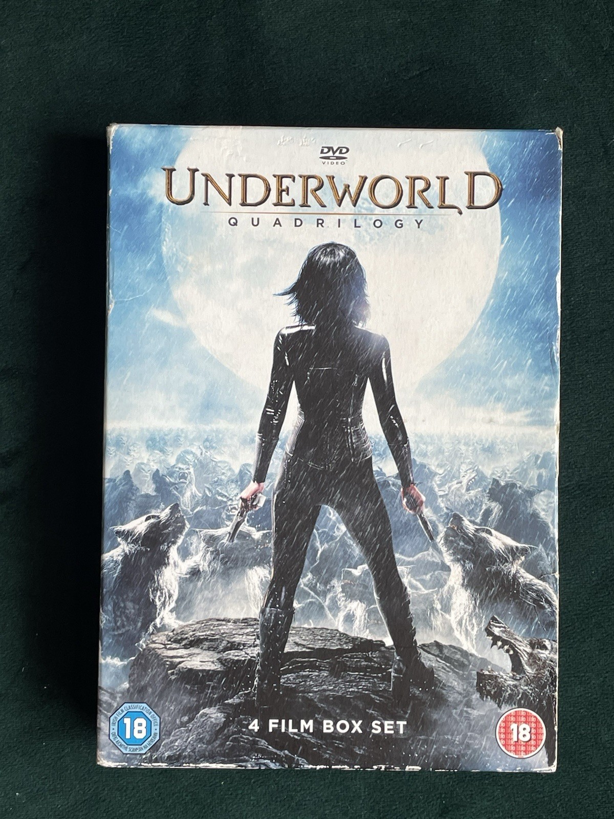 Underworld Quadrilogy DVD (2016) Kate Beckinsale, Wiseman (DIR) cert 18 4 discs