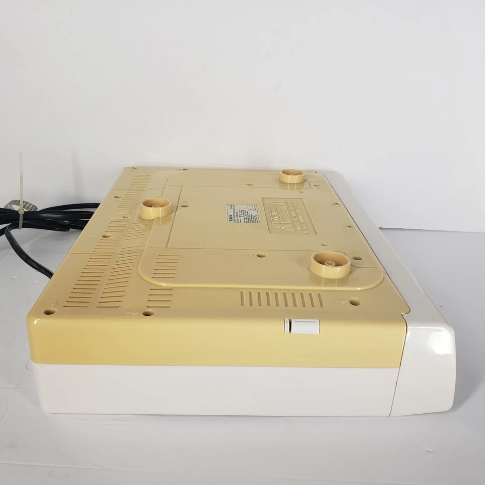 De Colección Jensen JCR-280 Bajo Gabinete AM/FM Estéreo Reproductor de CD Reloj Digital Radio Prueba Foto 4 de 4