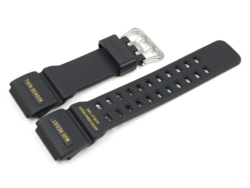 Bracelet Casio résine noire pour G-Shock GG-1000GB-1A, GG-1000GB-1AER, GG-1000GB - Photo 1/1