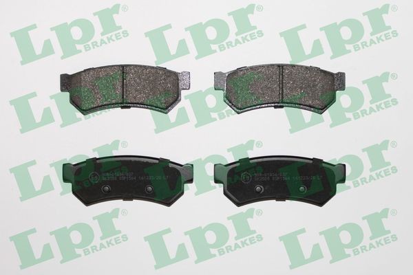 LPR Bremsbelagsatz, Scheibenbremse 05P1564 FüR Chevrolet Daewoo-image