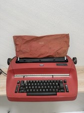 VTG Bright Red IBM Selectric Typewriter Model 72 Beautiful - Needs Repair Parts