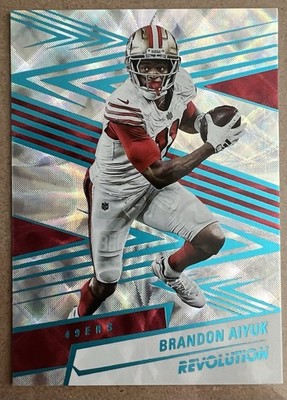 2025 Panini Revolution - Brandon Aiyuk #119 Future Frame /15