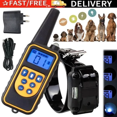 MARKENLOS Anti Bell Halsband Hunde Erziehungshalsband Anti Bark Collar Gerät für Hunde