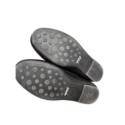 BOC Born Concept Black Leather Loafers Women