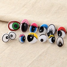 12 Sizes Plastic Safety Cartoon Eyes For Toy Teddy Bear Doll Puppet Washers Gift