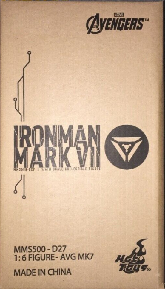 Nuevo Hot Toys MMS500D27 Avengers Iron Man Mark VII 7 Diecast Tony Normal 1/6