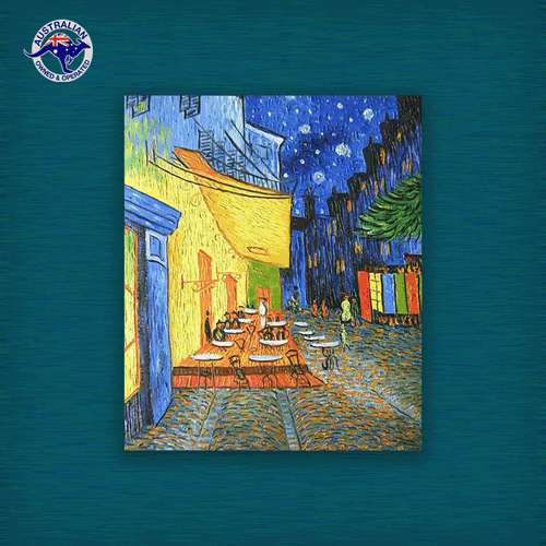 Pintura al óleo - 3 opciones de marco - enrollada en un tubo / lista para colgar / enmarcada - Imagen 6 de 8