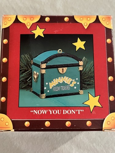 1995 Enesco Disney Minnie's Holiday Treasure Pop-up Truhe Weihnachtsschmuck - Bild 4 von 8