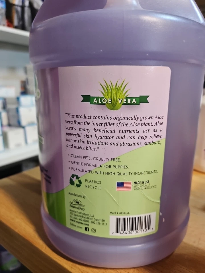 Champú Espree Perfect Calm con Aloe vera lavanda y manzanilla 1 galón caducado 2026 Foto 3 de 4