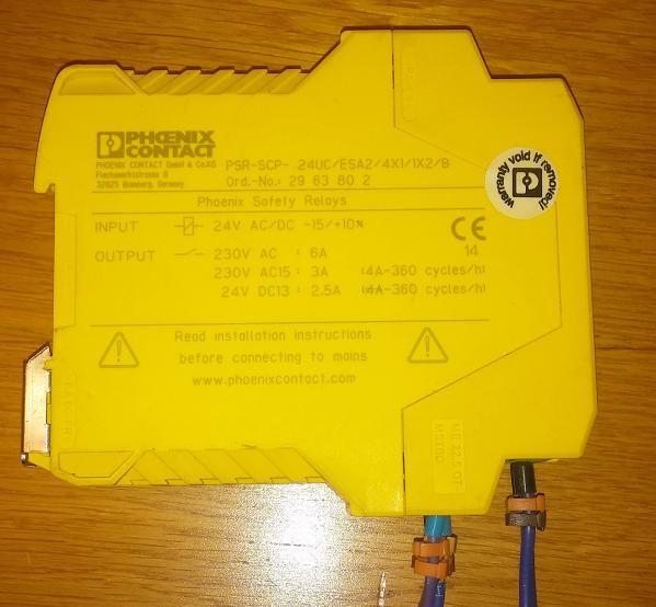 PHOENIX CONTACT PSR-SCP-24UC/ESA2/4X1/1X2/B SAFTEY RELAYS LOTT 2