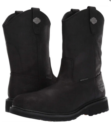 Harley-Davidson Men's Altman Waterproof Safety Toe Moto Boots