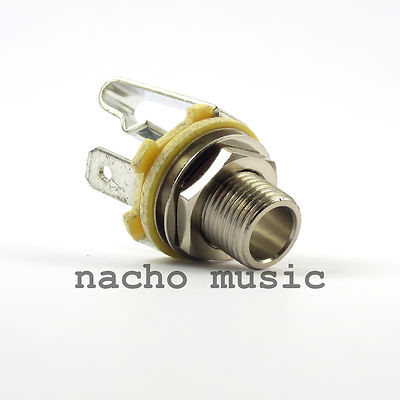 Neutrik Rean 1/4'' Mono Jack w/ Extra Long Bushing NYS229L