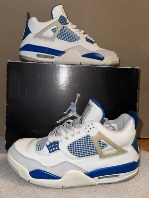 Size 9 - Jordan 4 Retro Military Blue 2006 884802620778| eBay