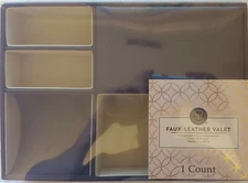 Faux-Leather Valet by Modern Expressions