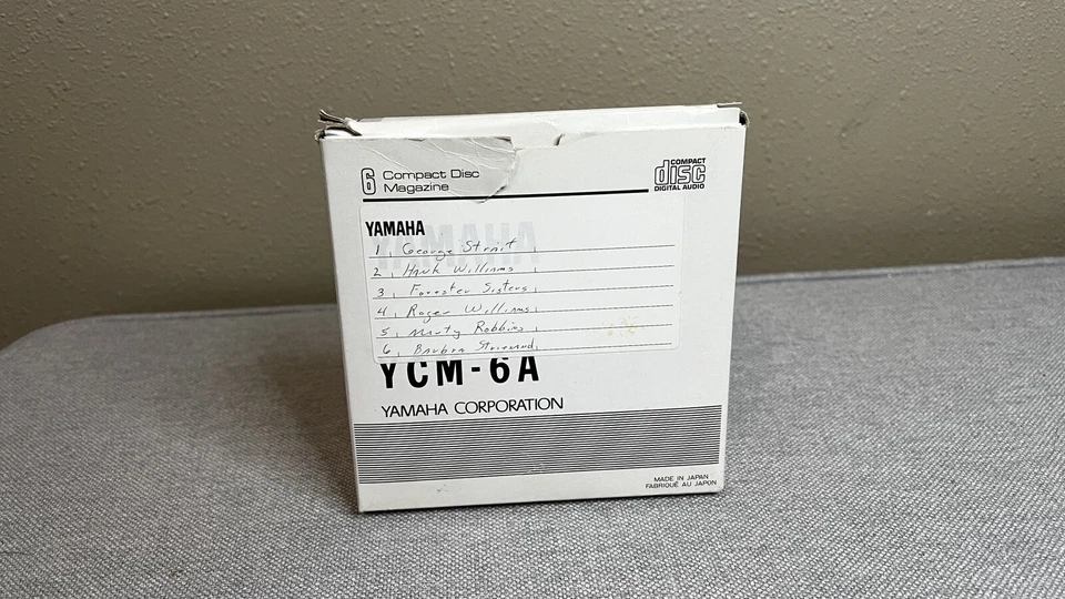 YAMAHA YCM-6A  6 Compact Disc Magazine CD - Image 4 of 4