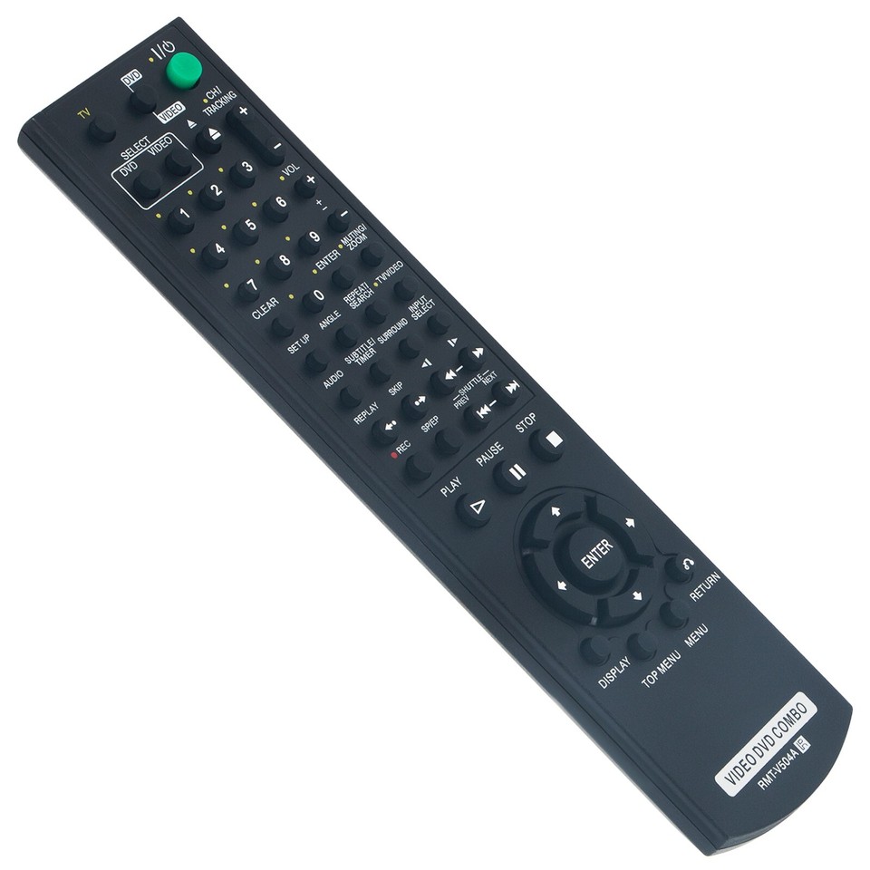 RMT-V504A Replace Remote for Sony DVD VCR SLV-D281P SLV-D380P SLVD281P ...