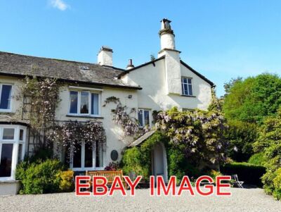PHOTO  CLEMATIS AND WISTERIA RYDAL MOUNT THE MAIN ENTRANCE TO WILLIAM WORDSWORTH